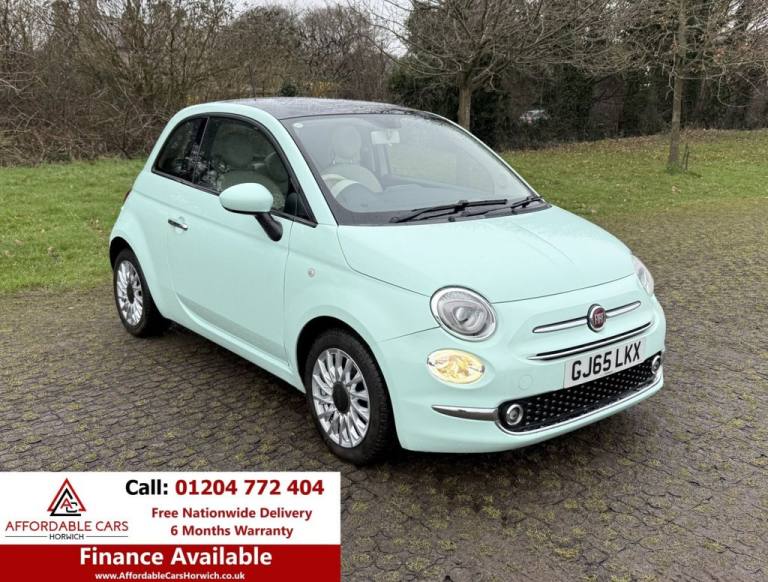 2015 Fiat 500 1.2 Lounge Hatchback 3dr Petrol Manual Euro 6 (s/s) (69 bhp) Hatchback Petrol Manual