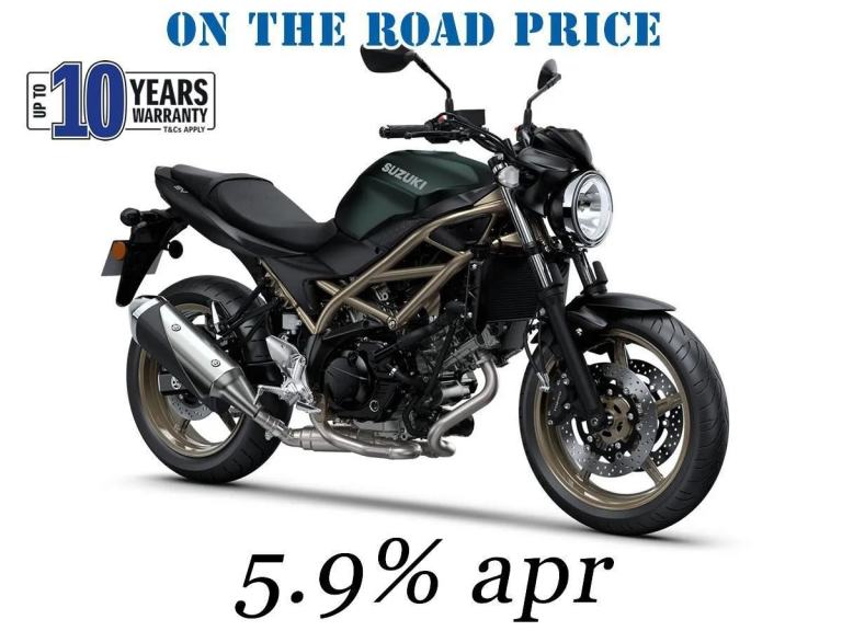 2025 Suzuki SV650 SV 650, NEW otr, green, 5.9% APR finance save 404