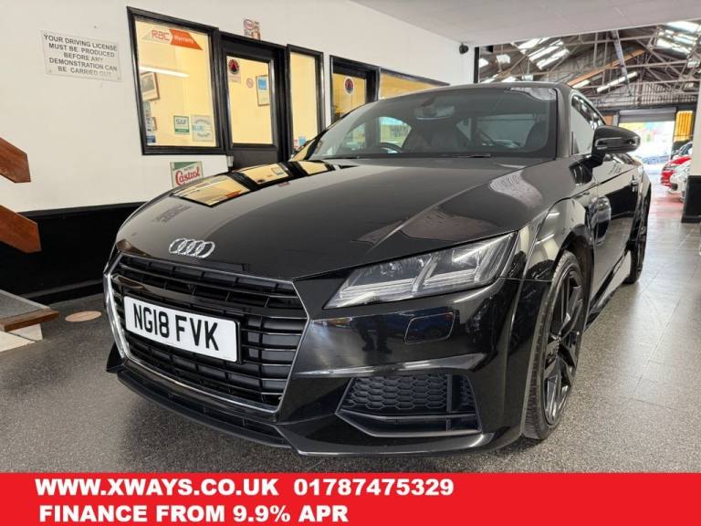 2018 18 AUDI TT 1.8 TFSI S LINE COUPE 3DR PETROL MANUAL EURO 6 (S/S) (180 PS)