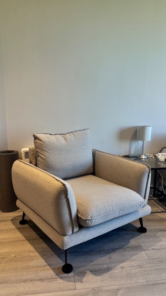 Grey Armchair from Daals - Like New