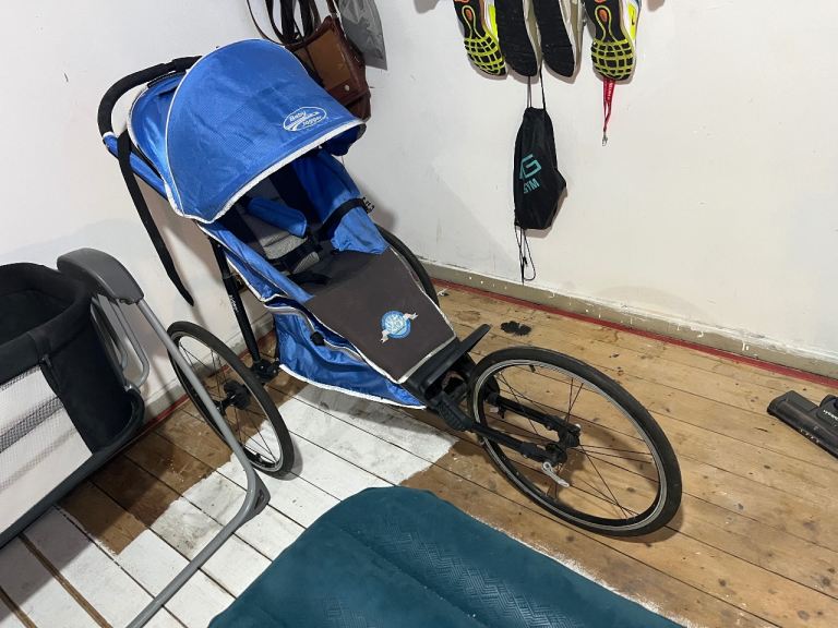 Baby Jogger Performance Series Stroller – Blue, Good Condition