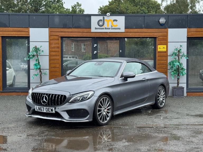 2017 Mercedes-Benz C Class 2.1 C220d AMG Line (Premium Plus) Cabriolet G-Tronic+ Euro 6 (s/s) 2dr...