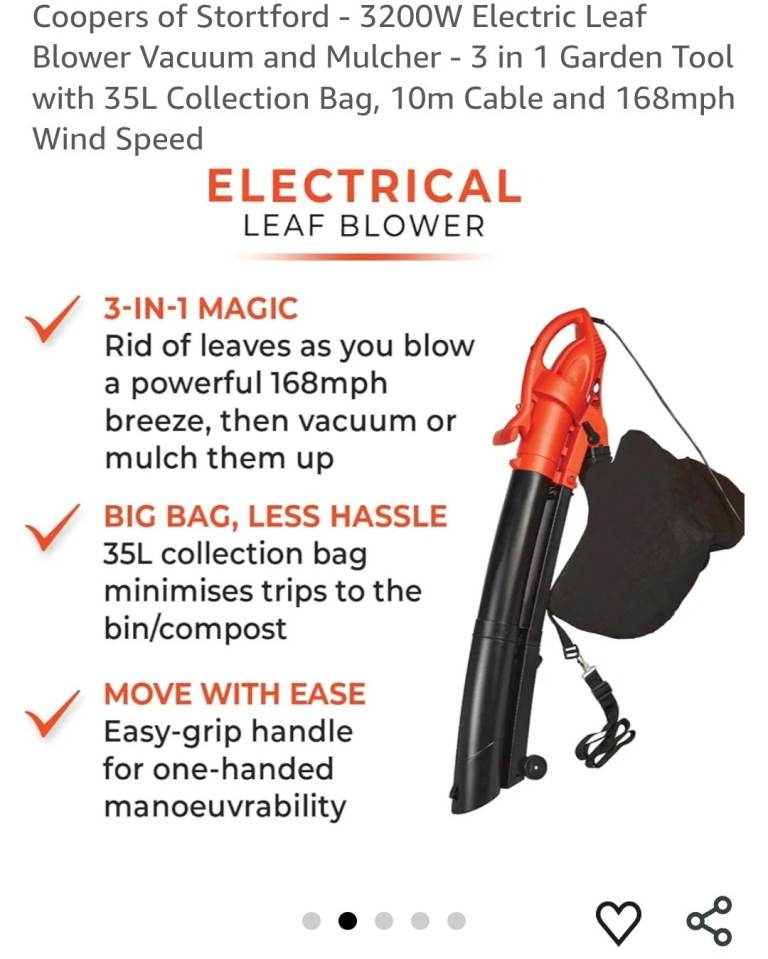 Leaf Blower/Vacuum 