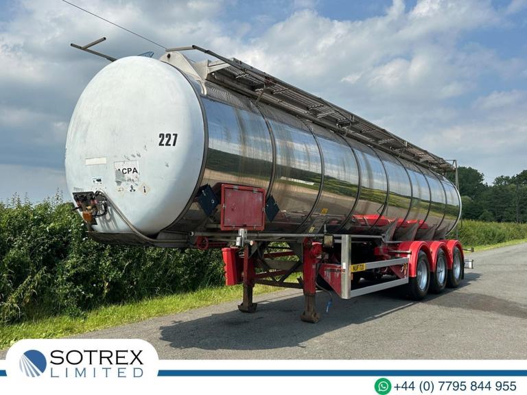 Indox Stainless Steel GP Triaxle Tanker