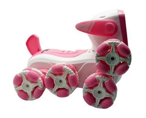 RC Stunt Mechanical Dog With Remote Control - Music & Lights
