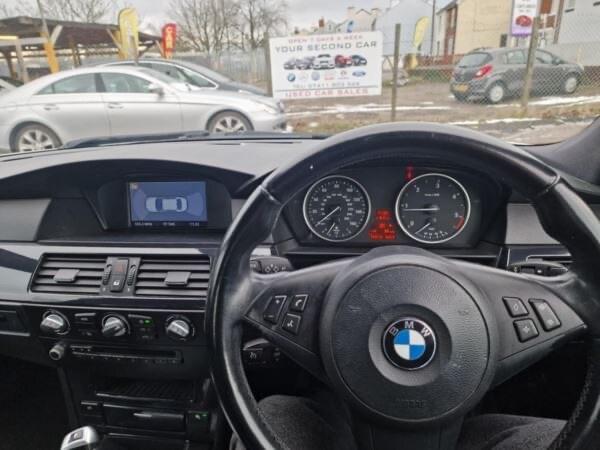 2009 BMW 5 Series 520d M Sport 4dr Step Auto [177] SALOON Diesel Automatic