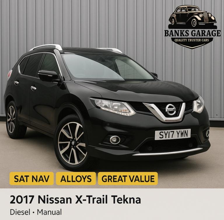 2017 Nissan X-Trail 1.6 dCi N-Vision 5dr ESTATE Diesel Manual