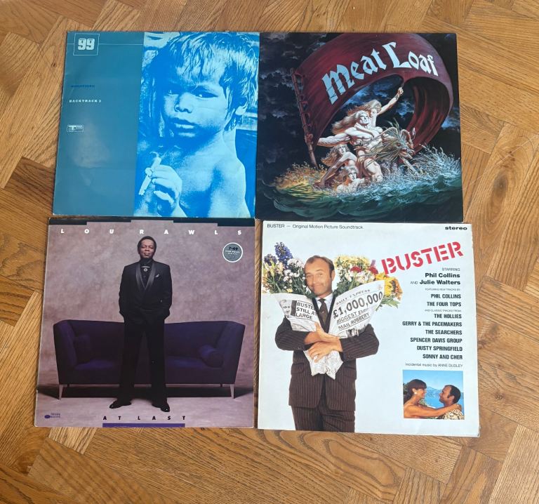 16 Vinyl LP Records Bundle – Eagles, Elton John, Eric Clapton, ELO, Meat Loaf, The Kinks & More 