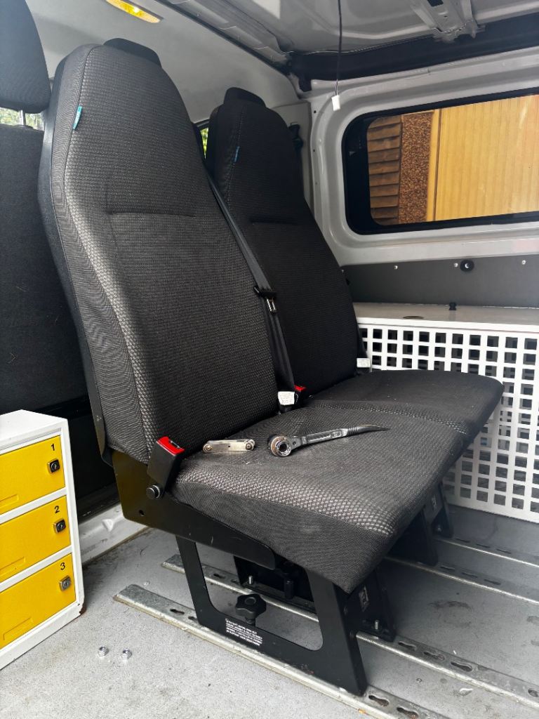 2 seats for ford transit custom 