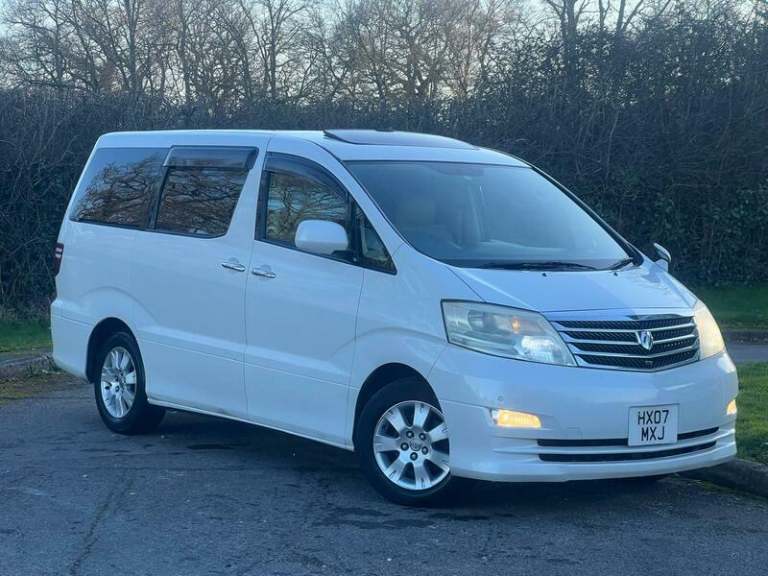 TOYOTA ALPHARD 2007 3.0 V6 8 SEATER G SPEC TWIN SUNROOF ULEZ COMPLIANT
