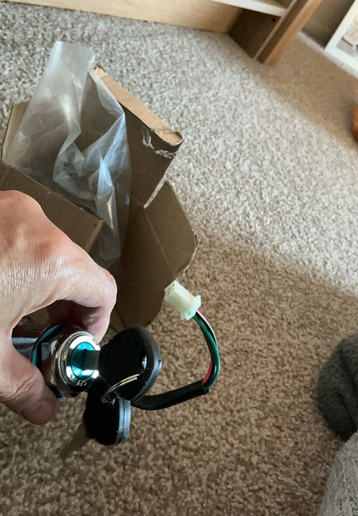 New ignition switch 