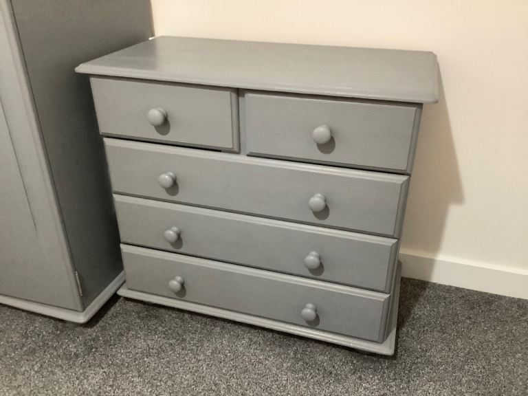 ✅ SOLID OAK BEDROOM FURNITURE WARDROBE CHESTED DRAWER MIRRORS DRESSING TABLE BED