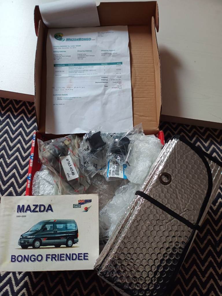Mazda bongo parts