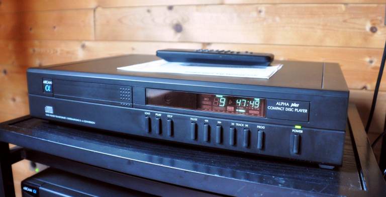Arcam Alpha Plus Vintage 1992 audiophile Cd player 