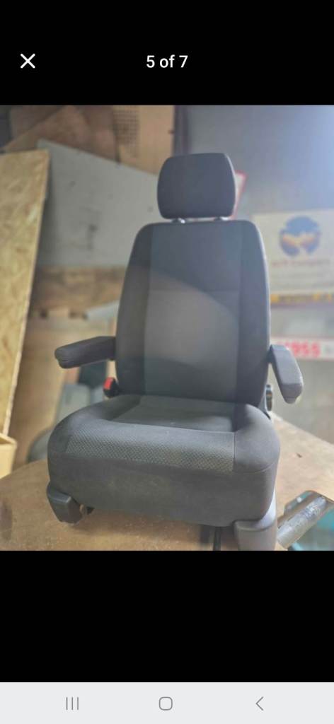 VW T6 transporter passenger seat with base 