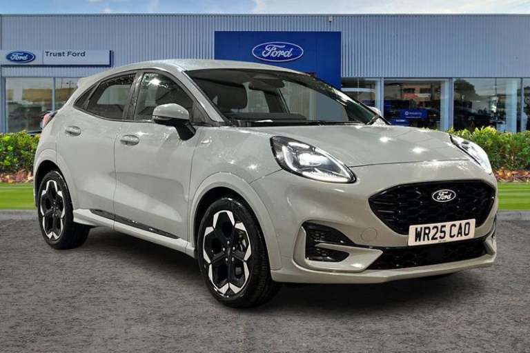 2025 Ford Puma 1.0 EcoBoost Hybrid mHEV 155 ST-Line X DCT 5dr- Parking Sensors &amp; Camera Se Ha...