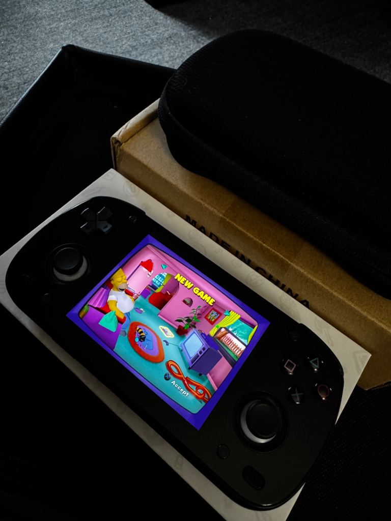 Retroid Pocket Mini V2 Customised with PlayStation Buttons