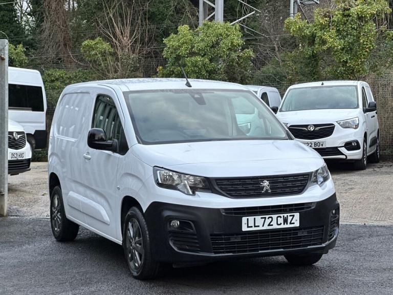 2022 Peugeot Partner 1.5 BlueHDi 1000 Asphalt Premium Standard Panel Van 5dr Diesel Manual SWB E ...