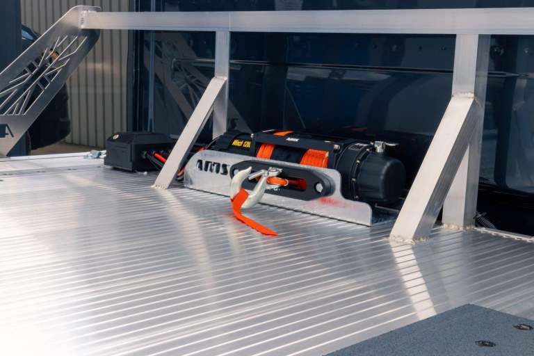 Recovery Truck Body Aluminium Car Transporter body, we can build on any manufact