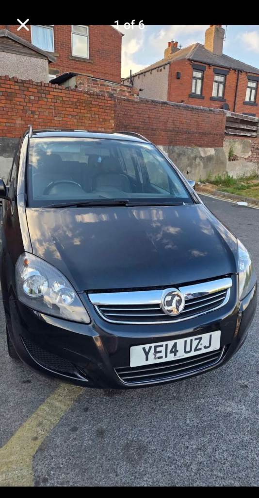 Vauxhall, ZAFIRA, MPV, 2014, Manual, 1796 (cc), 5 doors
