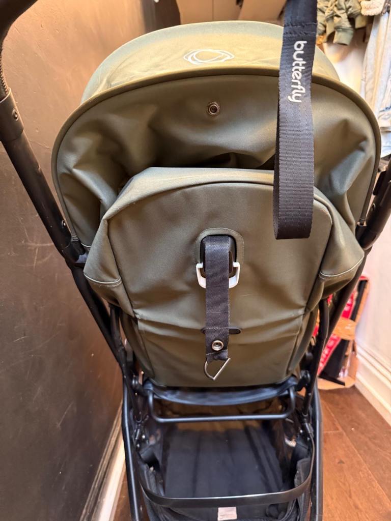 Bugaboo Butterfly Stroller 2023 – Forest Green + Extra Handlebar