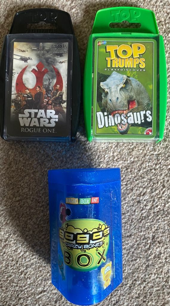 Star Wars+Dinosaur Top Trumps, Gogos Crazy Bones