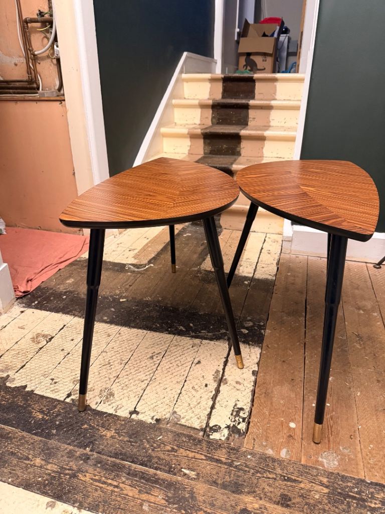 Two small tables 