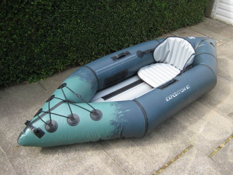 Aquaglide Backwoods Expedition 85 packraft