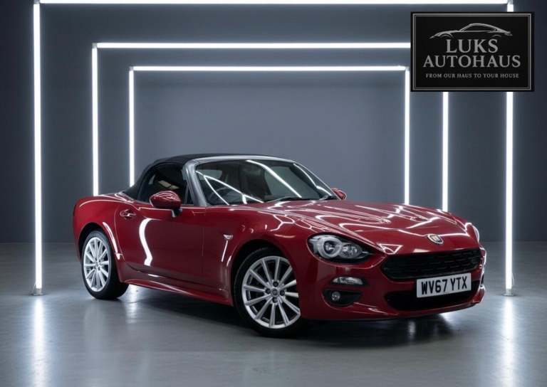2017 Fiat 124 Spider 1.4 MultiAir Lusso Euro 6 2dr CONVERTIBLE Petrol Manual
