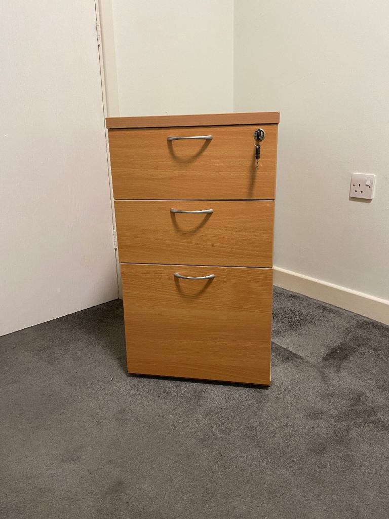 image for Lockable drawers filing cabinet 