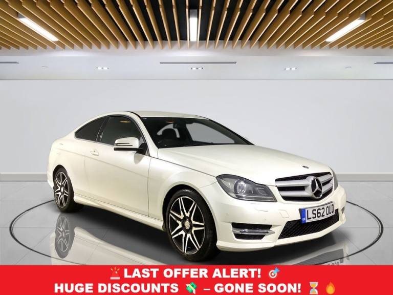 2012 Mercedes-Benz C Class C250 BlueEFFICIENCY AMG Sport Plus 2dr Auto COUPE PETROL Automatic