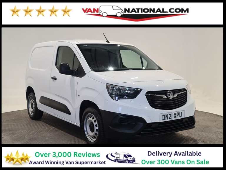 2021 Vauxhall Combo 1.5 2300 TURBO D DYNAMIC PANEL VAN L1 100 BHP SWB Panel Van Diesel Manual