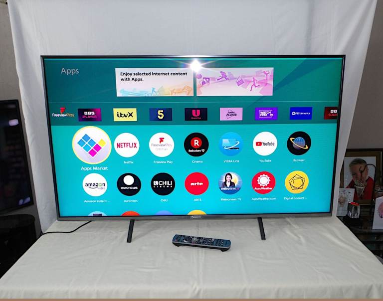 Panasonic 49 inch 4K LED Smart TV with Built-in Freeview HD