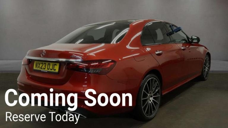2023 Mercedes-Benz E Class 3.0 E450 AMG Line Night Edition Premium+ MHEV 4Matic Auto 4WD 4dr Salo...