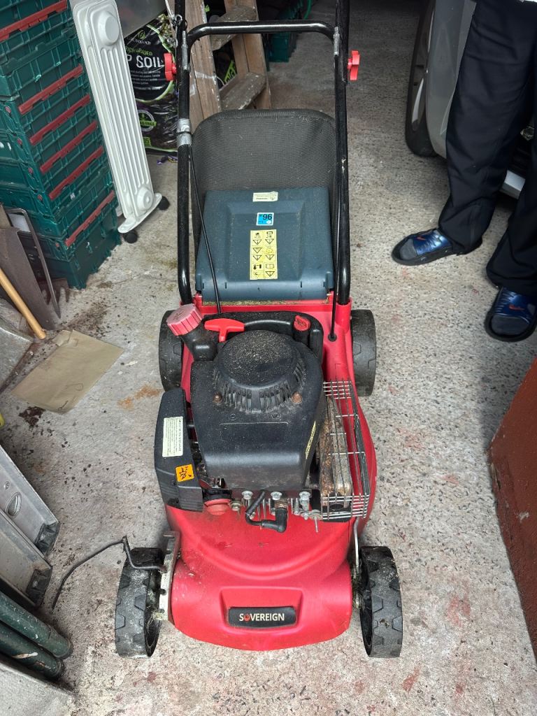 Sovereign Petrol Lawnmower - Reliable Garden Workhorse