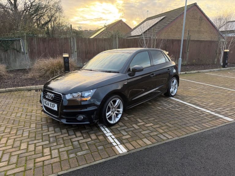 2014 Audi a1 s line 1.6 tdi 5dr black …. Px welcome 