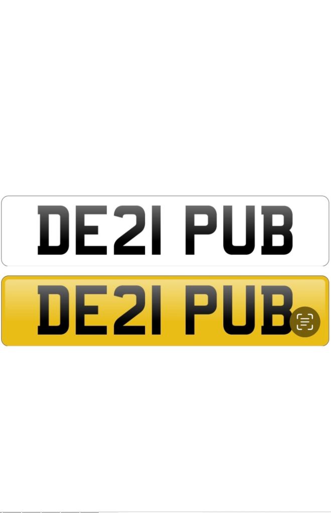 Private registration DE21 PUB