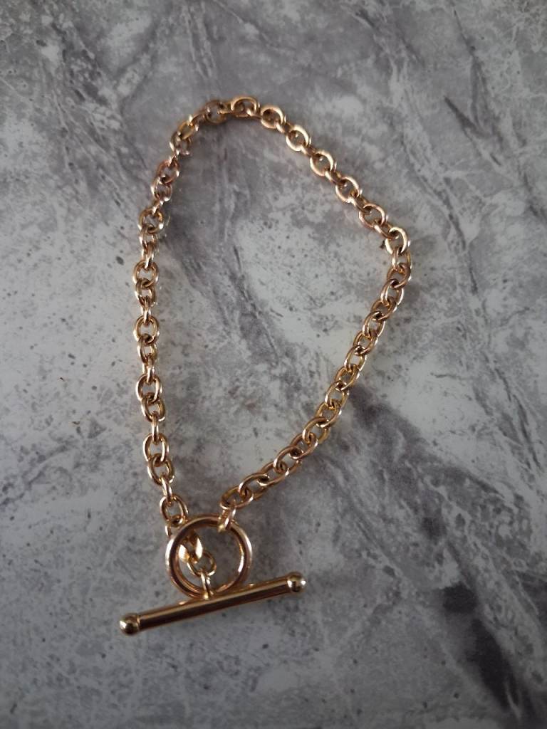 9ct sold gold bracelet 