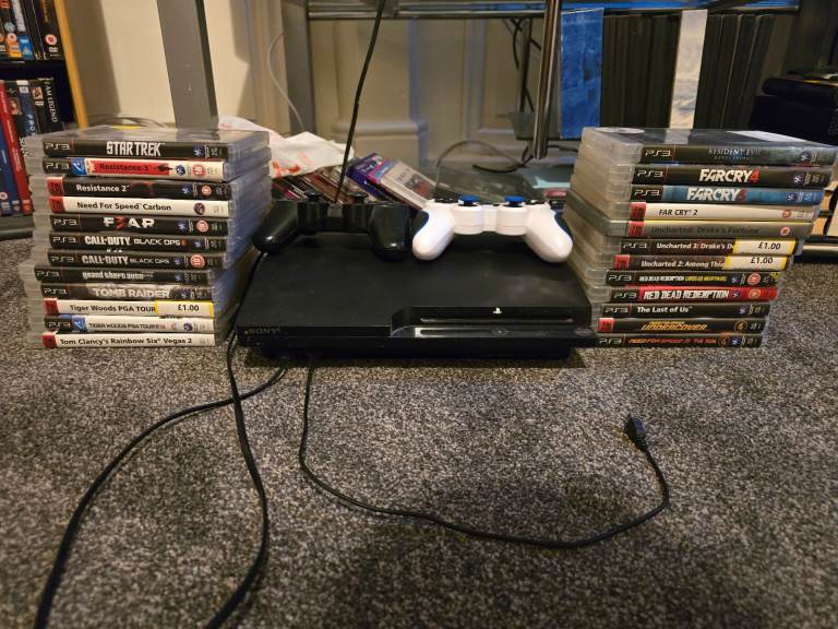 Playstation 3 and 24 games