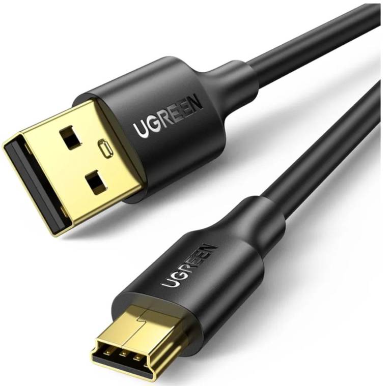 Mini USB Cable, USB 2.0 Type A to Mini B Cable Support Data Sync and Charging