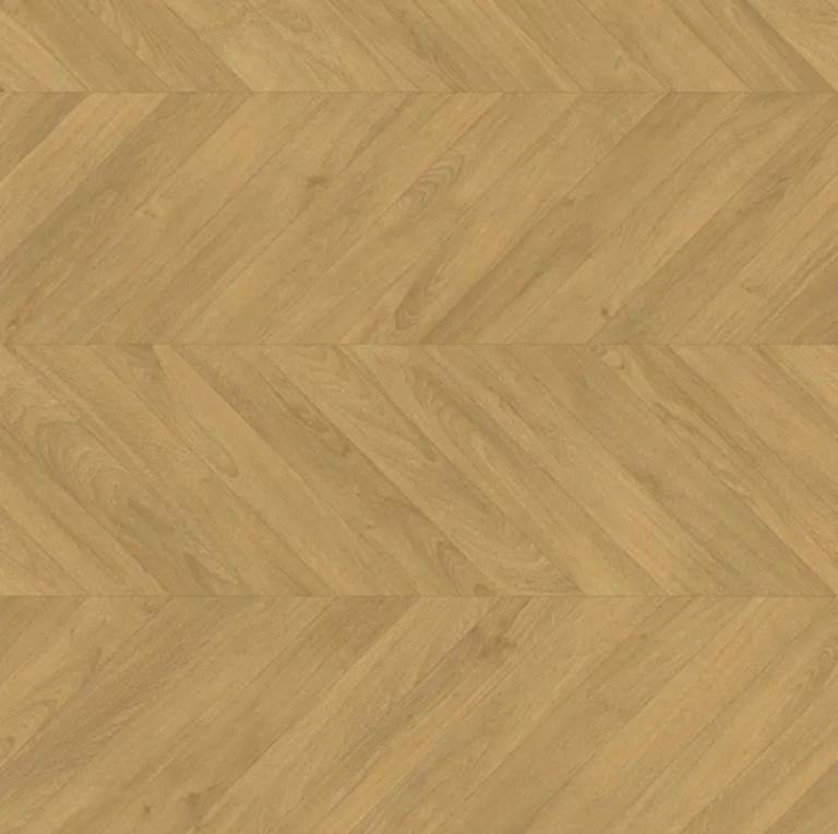 NEW 5 Packs Quickstep Impressive Patterns Chevron Oak Natural 8mm Laminate Flooring 
