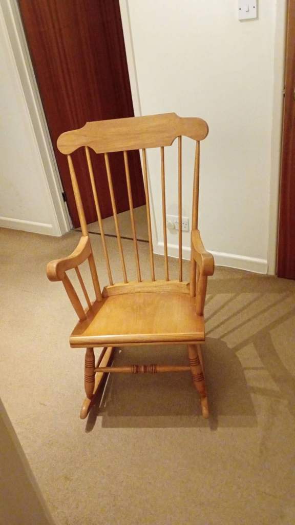 image for Vintage wooden rocking chair 