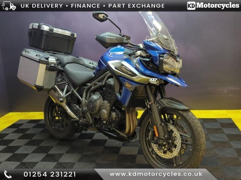 Triumph Tiger 1200 XRT Blue 2019 Loaded With Kit