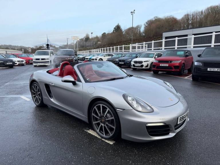 2014 64 PORSCHE BOXSTER 2.7 981 CONVERTIBLE PDK Auto GT Silver Metallic