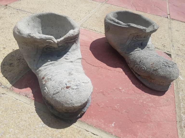 image for Garden ornamental boot planters