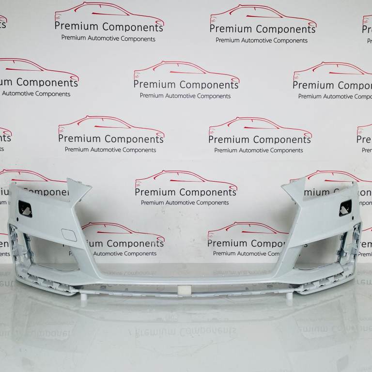 Audi Tt Front Bumper Tts S-line Mk3 Genuine White 8s0807437 | 2019 - 2023 [as4]