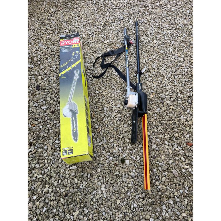 Ryobi Expandit pruner attachment and hedge trimmer