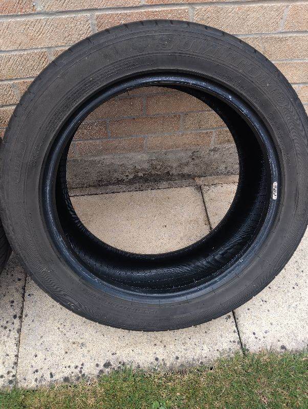 PART WORN TYRES 235/50ZR18