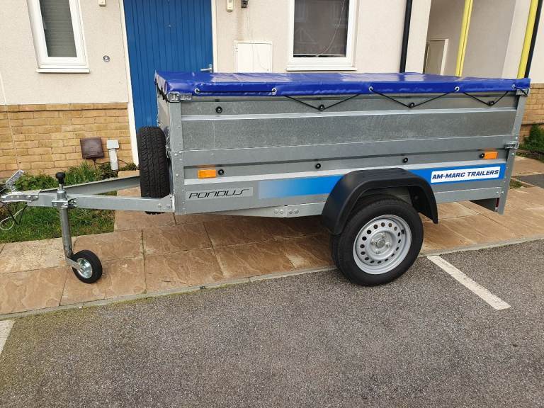 Faro Pondus Trailer with extended side panels 