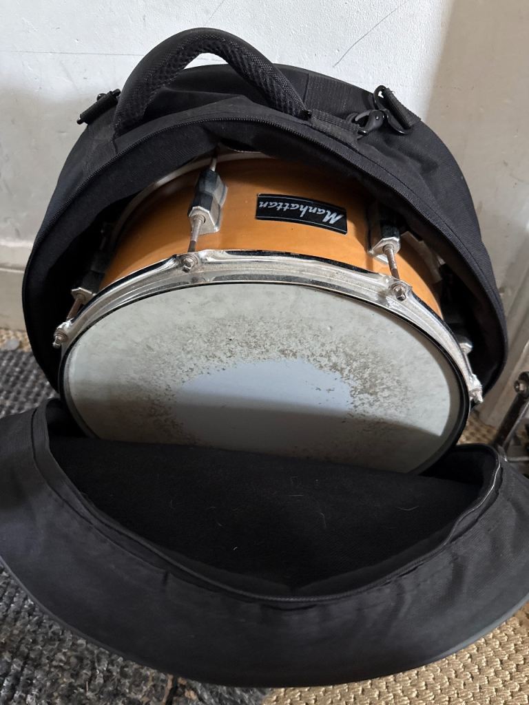 Snare Drum with Carry Case and stand